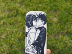 Marcapáginas del beso de Momo y Okarun