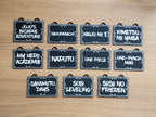 Cartel para estantería personalizable