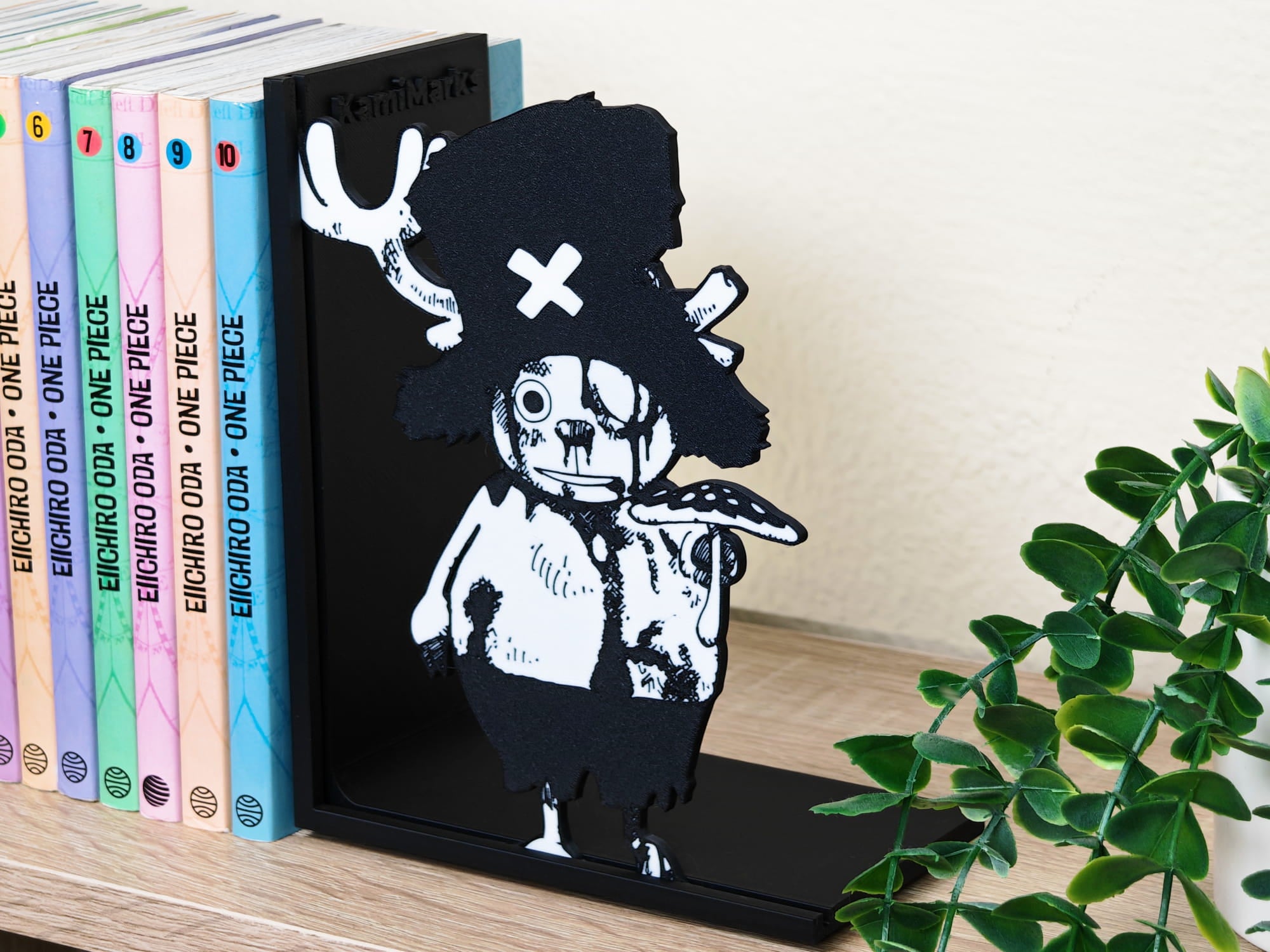 Sujetalibros de Chopper y la seta