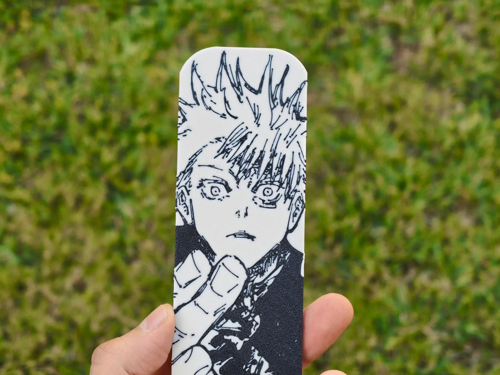 Marcapáginas de Satoru Gojo: "Púrpura"