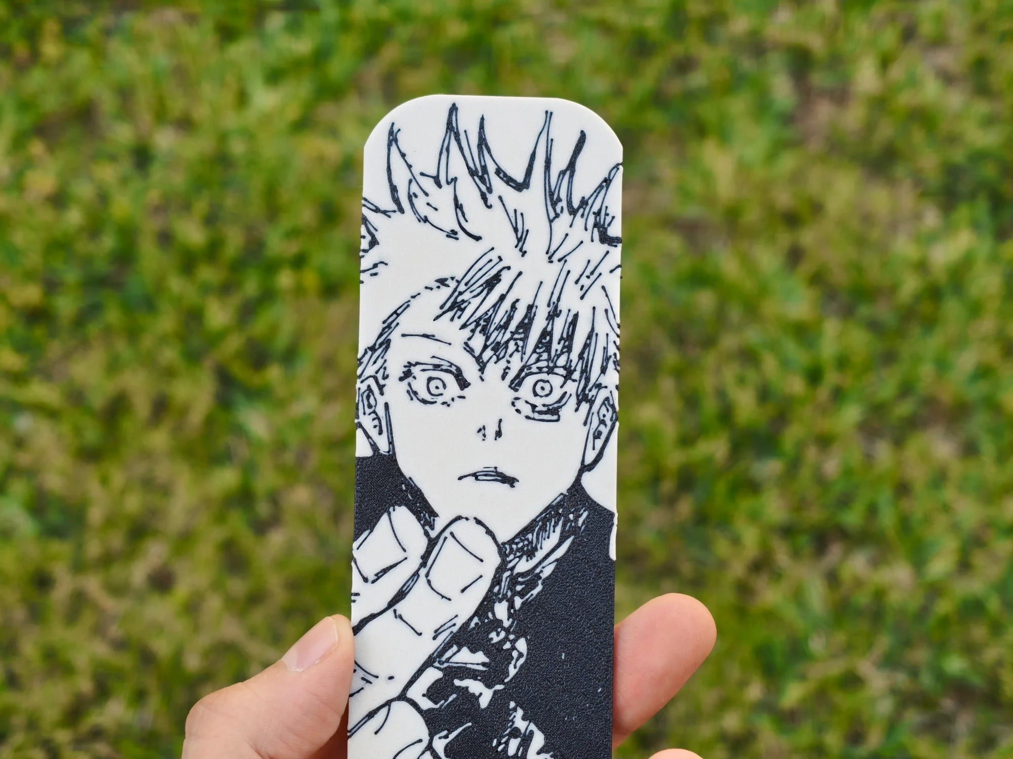 Marcapáginas de Satoru Gojo: "Púrpura"