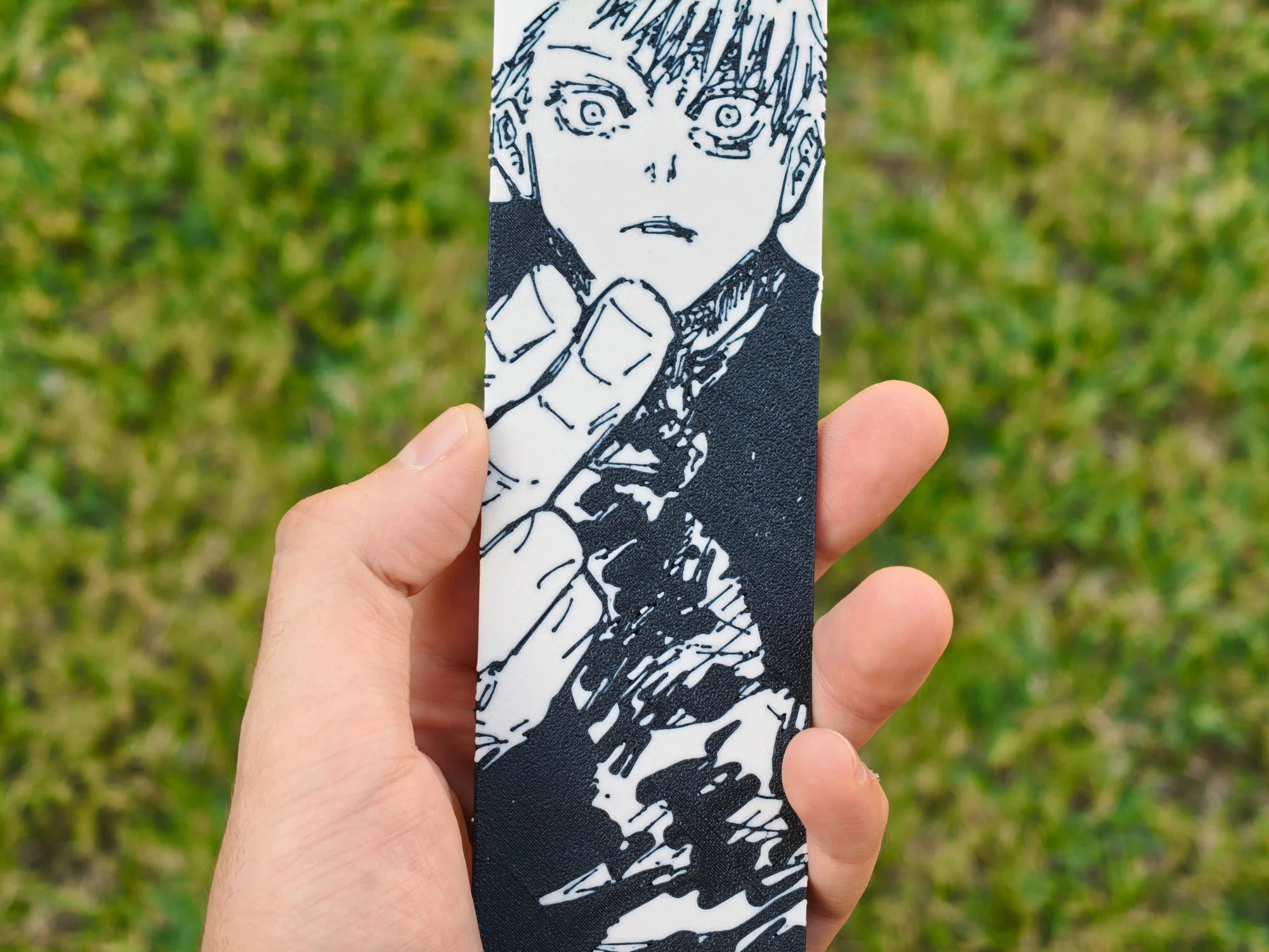 Marcapáginas de Satoru Gojo: "Púrpura"