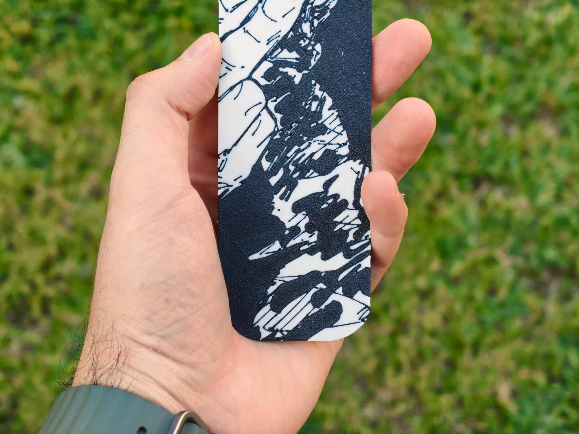 Marcapáginas de Satoru Gojo: "Púrpura"