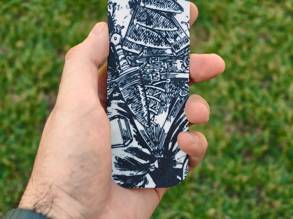 Marcapáginas del Espadachín Negro