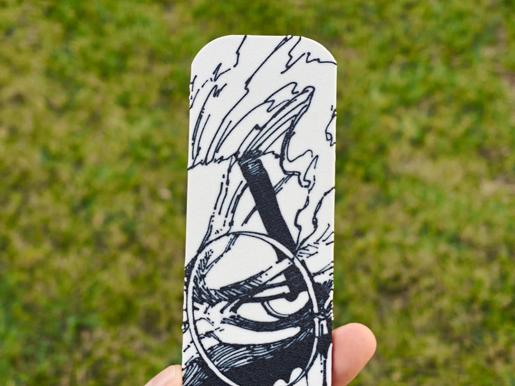 Marcapáginas de Okarun transformado