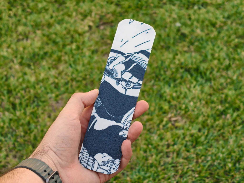 Marcapáginas de Kakashi con el Sharingan