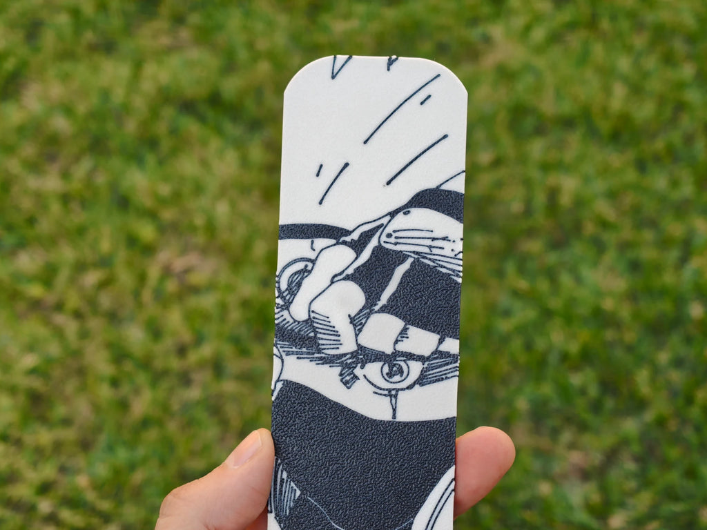 Marcapáginas de Kakashi con el Sharingan