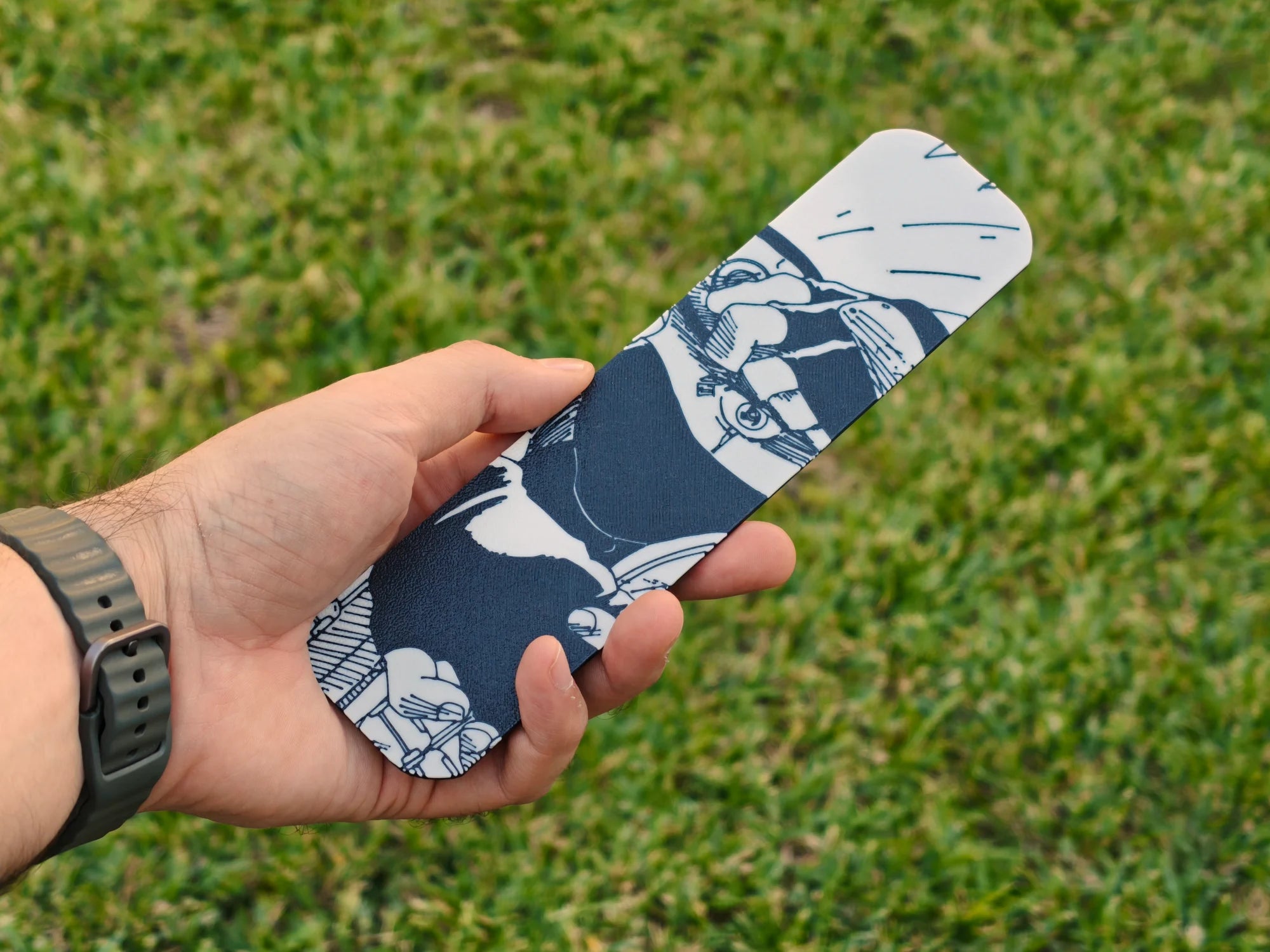 Marcapáginas de Kakashi con el Sharingan