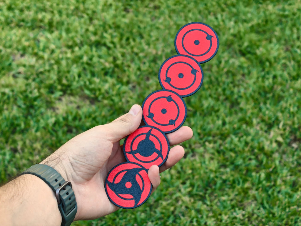 Marcapáginas de los Sharingan (2 unidades)