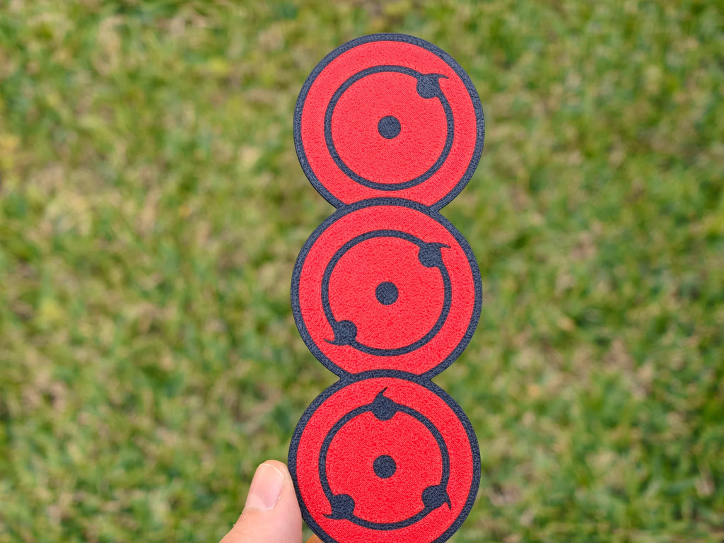 Marcapáginas de los Sharingan (2 unidades)