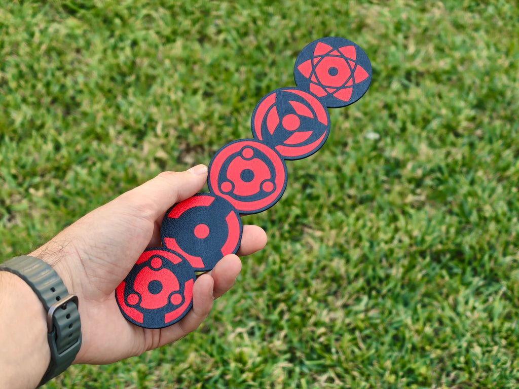 Marcapáginas de los Sharingan (2 unidades)