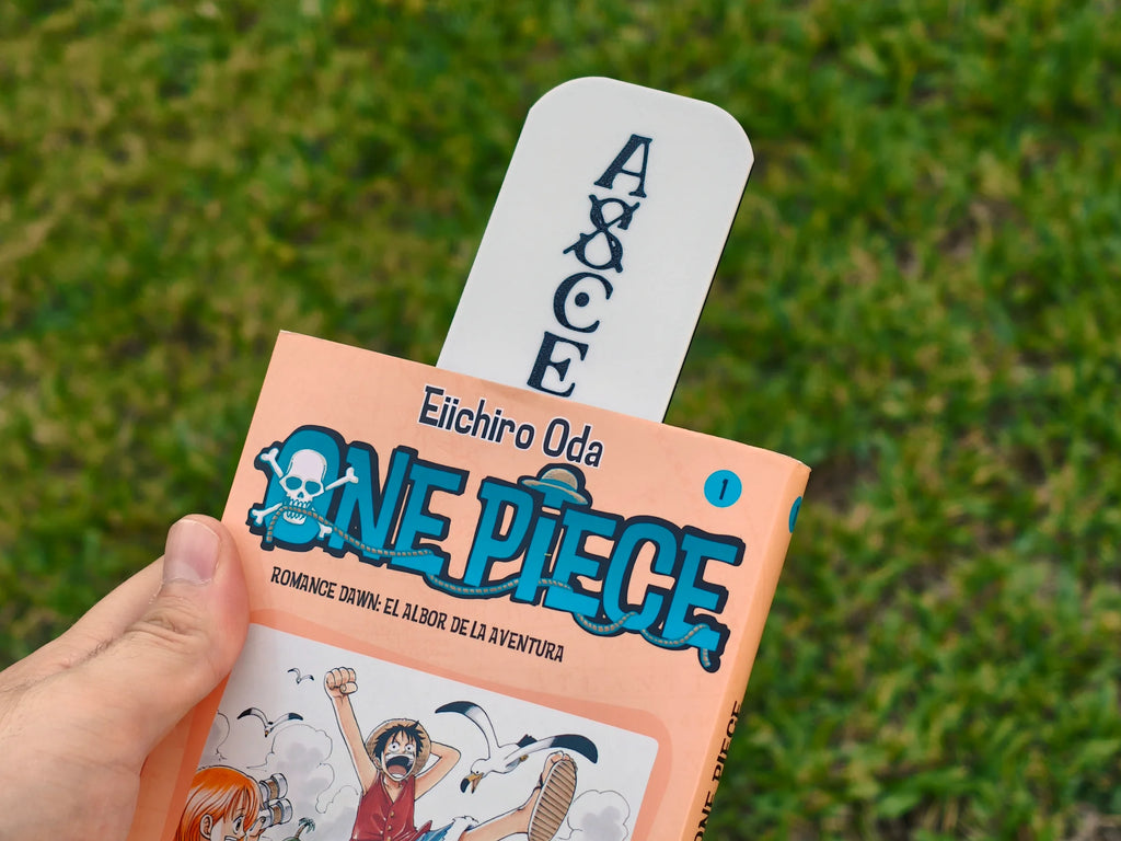 Marcapáginas de Portgas D Ace (ASCE)