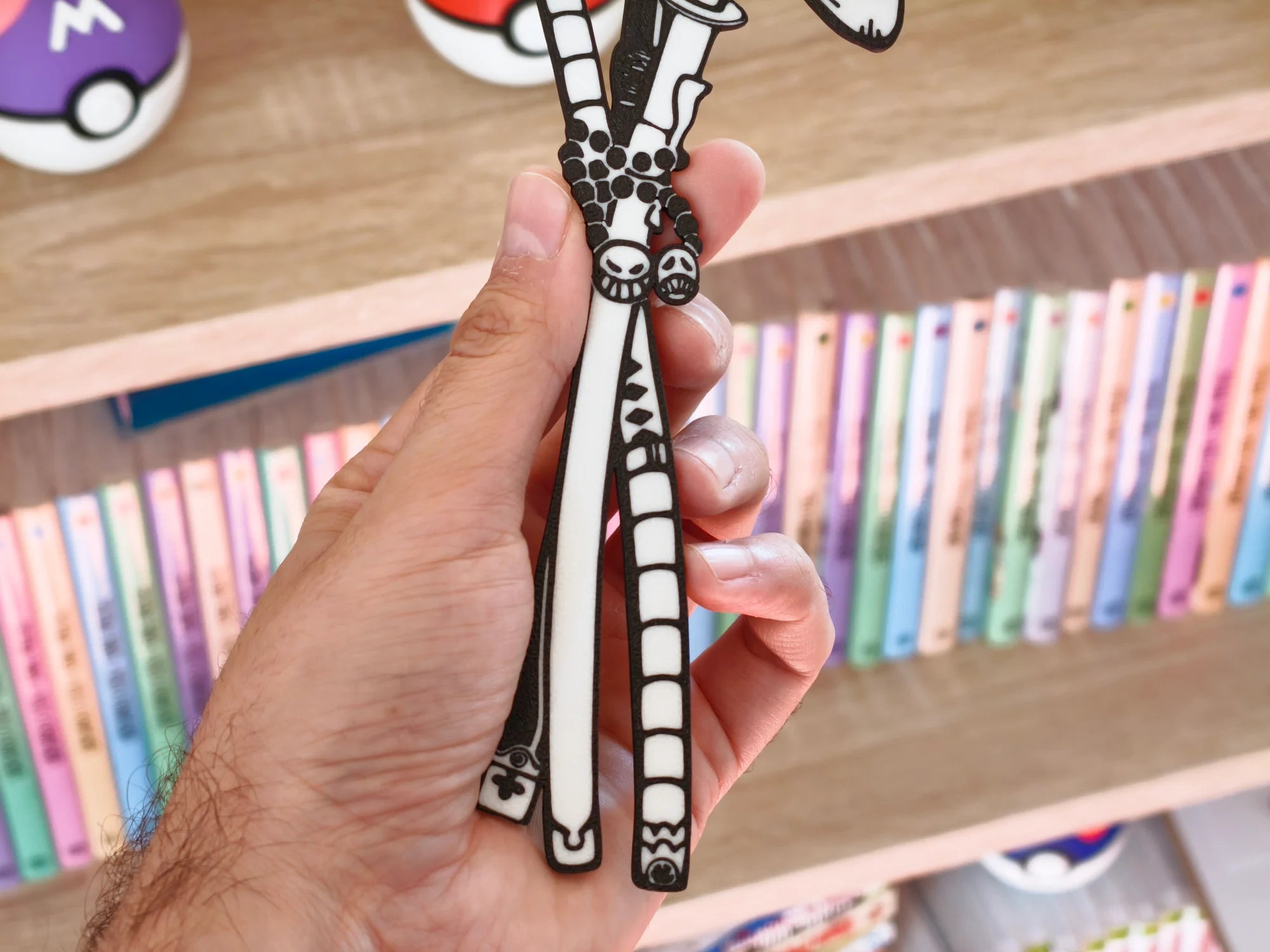 Marcapáginas de las katanas de Zoro