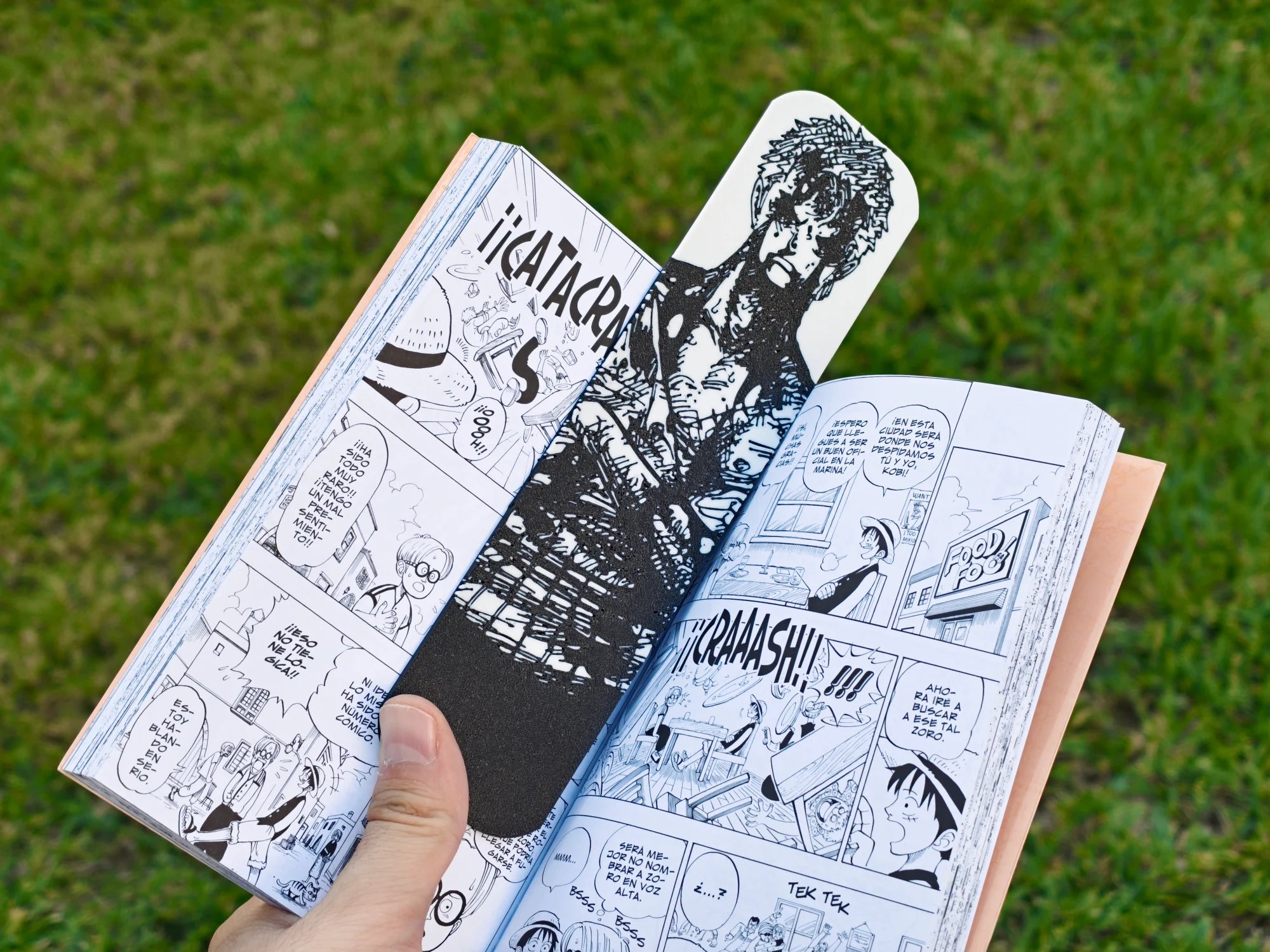 Marcapáginas de Zoro: "No ha pasado nada"