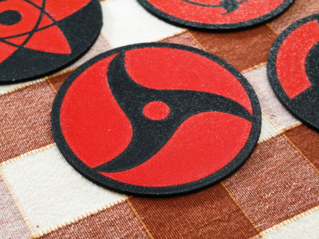 Posavasos de los Sharingan (10 uds)