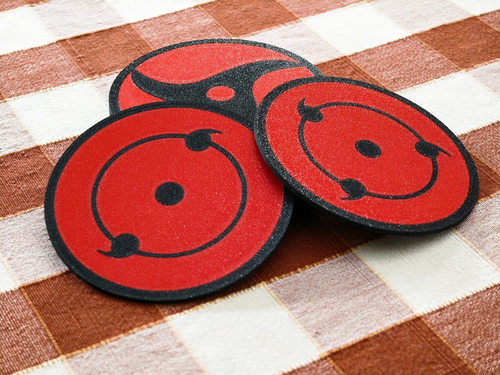 Posavasos de los Sharingan (10 uds)
