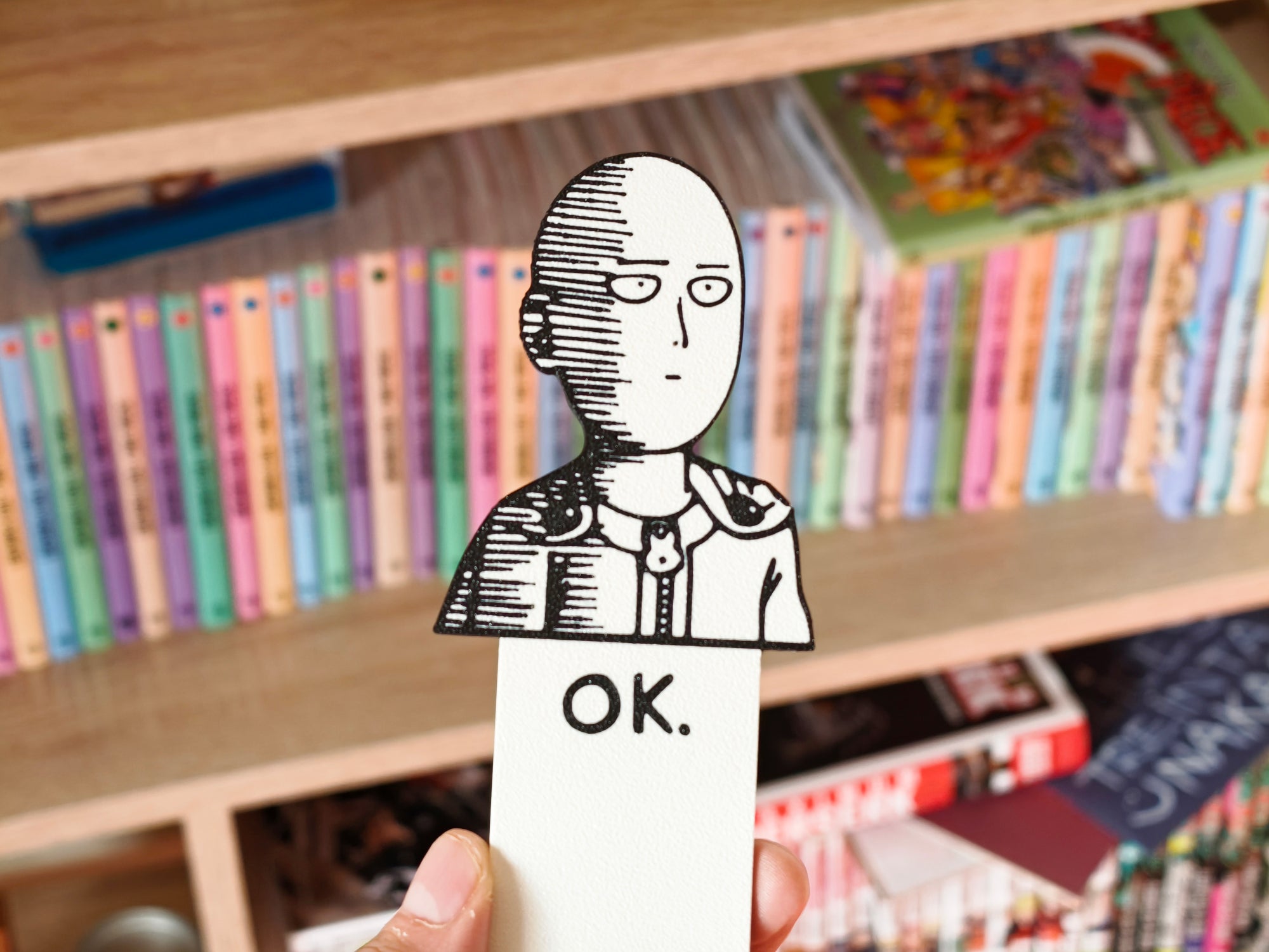 Marcapáginas de Saitama