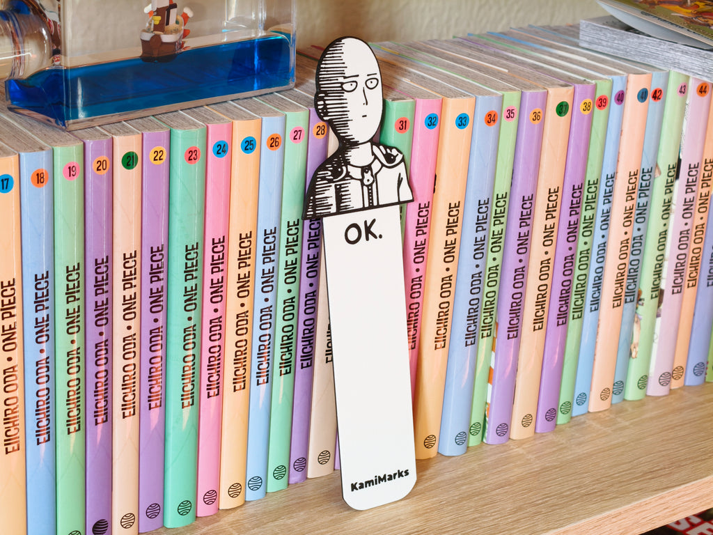 Marcapáginas de Saitama