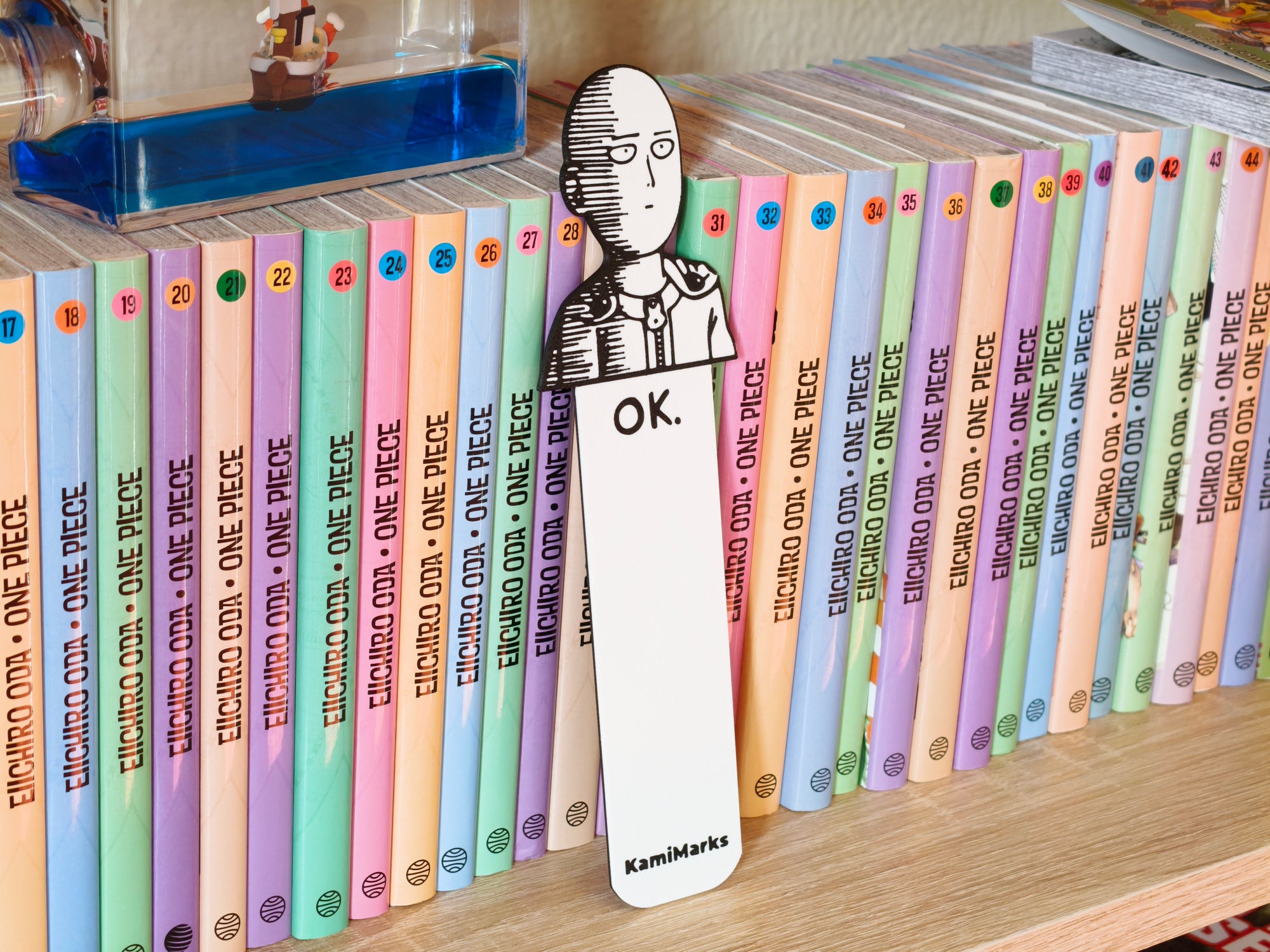 Marcapáginas de Saitama