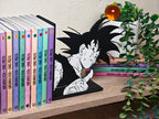 Sujetalibros de Son Goku haciendo OK