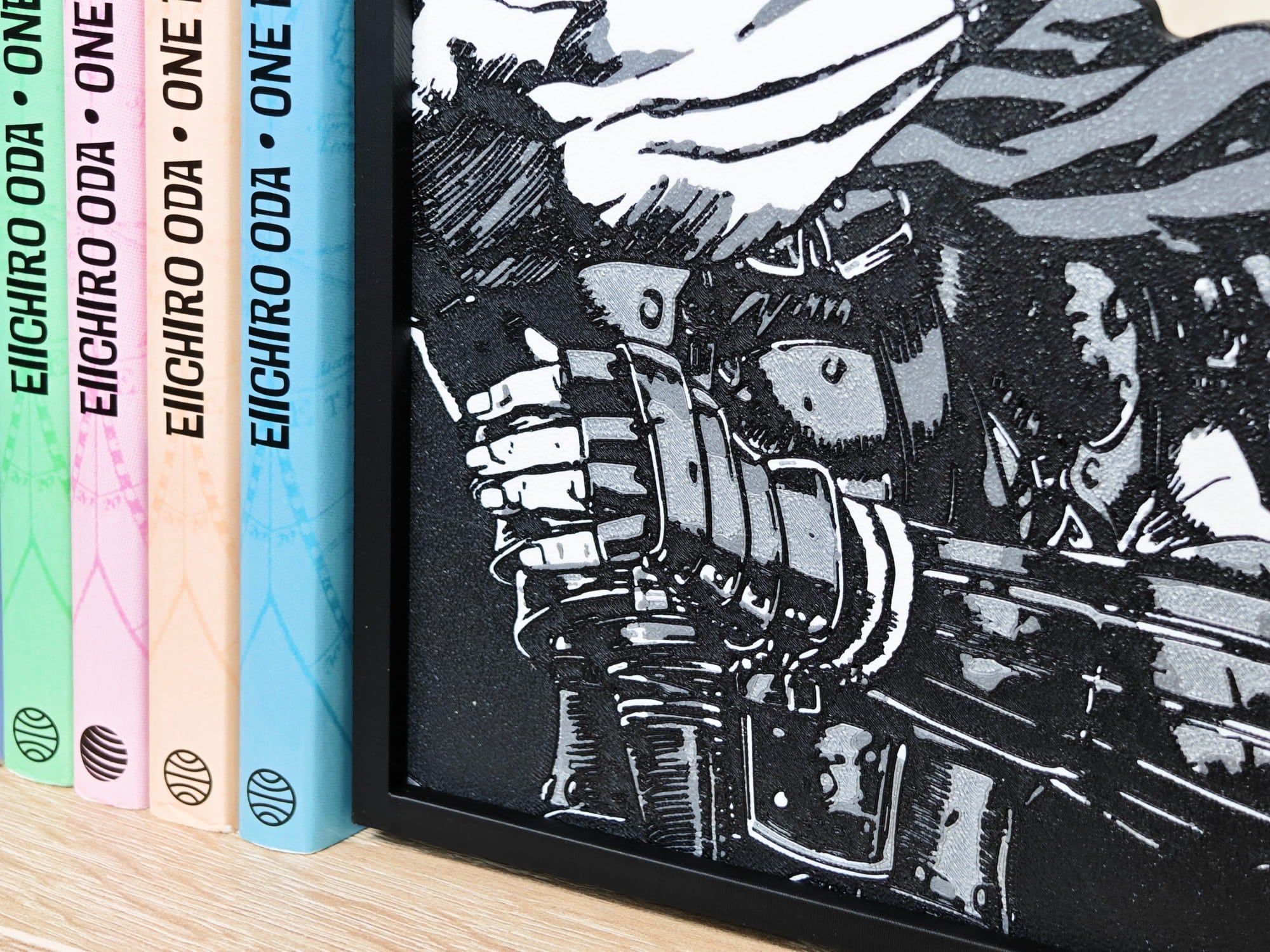 Sujetalibros de Guts de joven