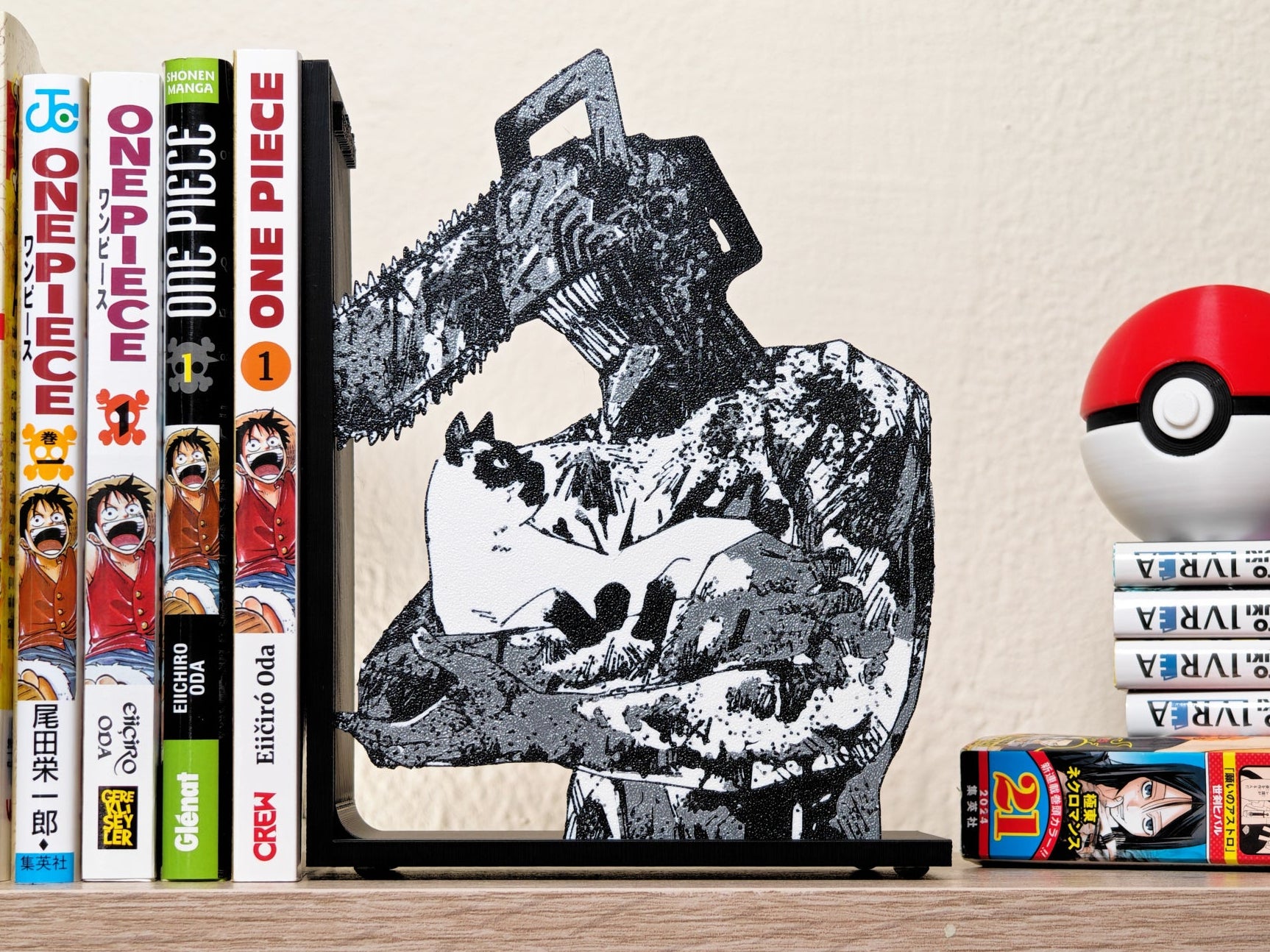 Sujetalibros de Chainsaw Man