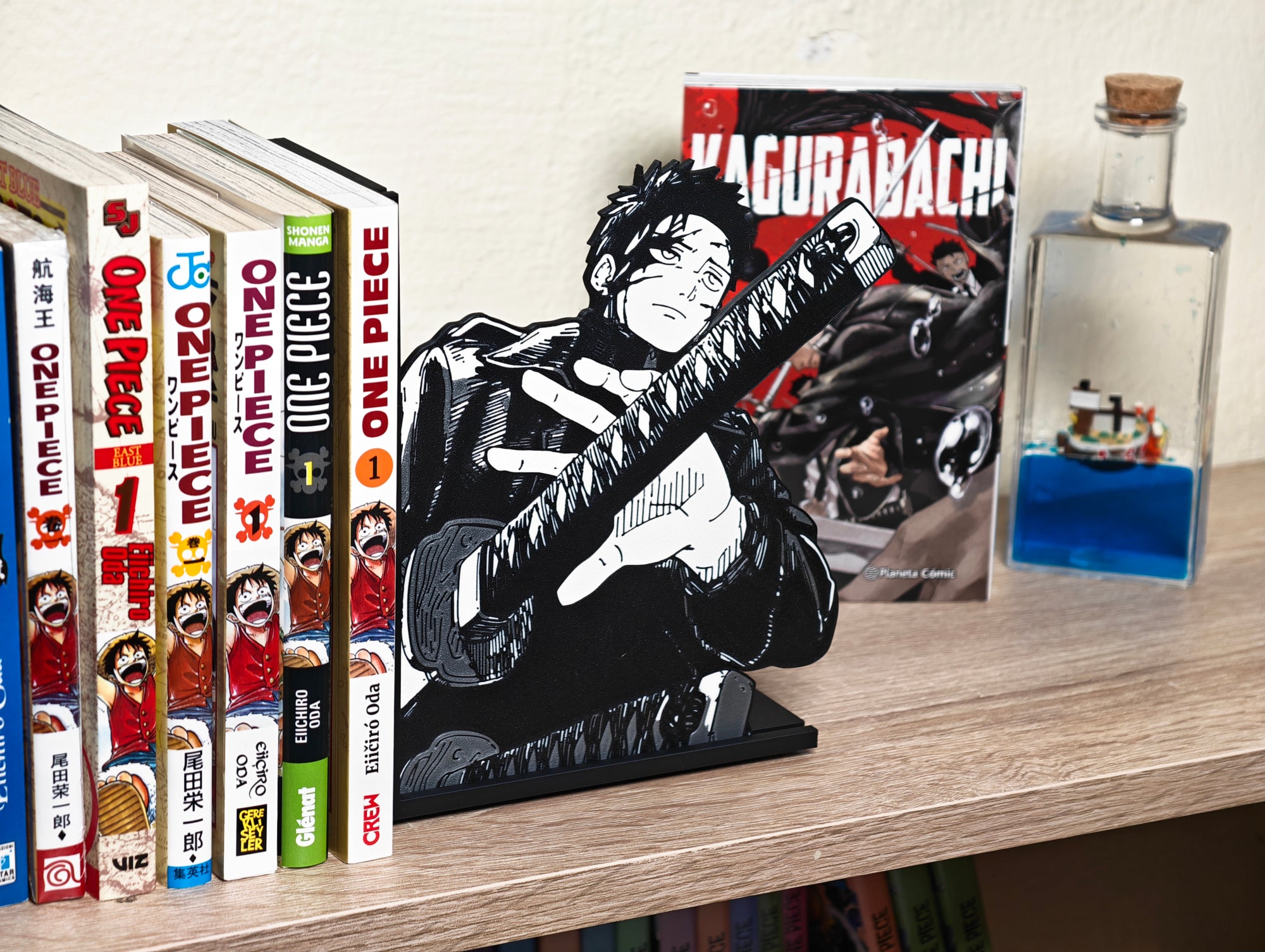 Sujetalibros de Chihiro Rokuhira