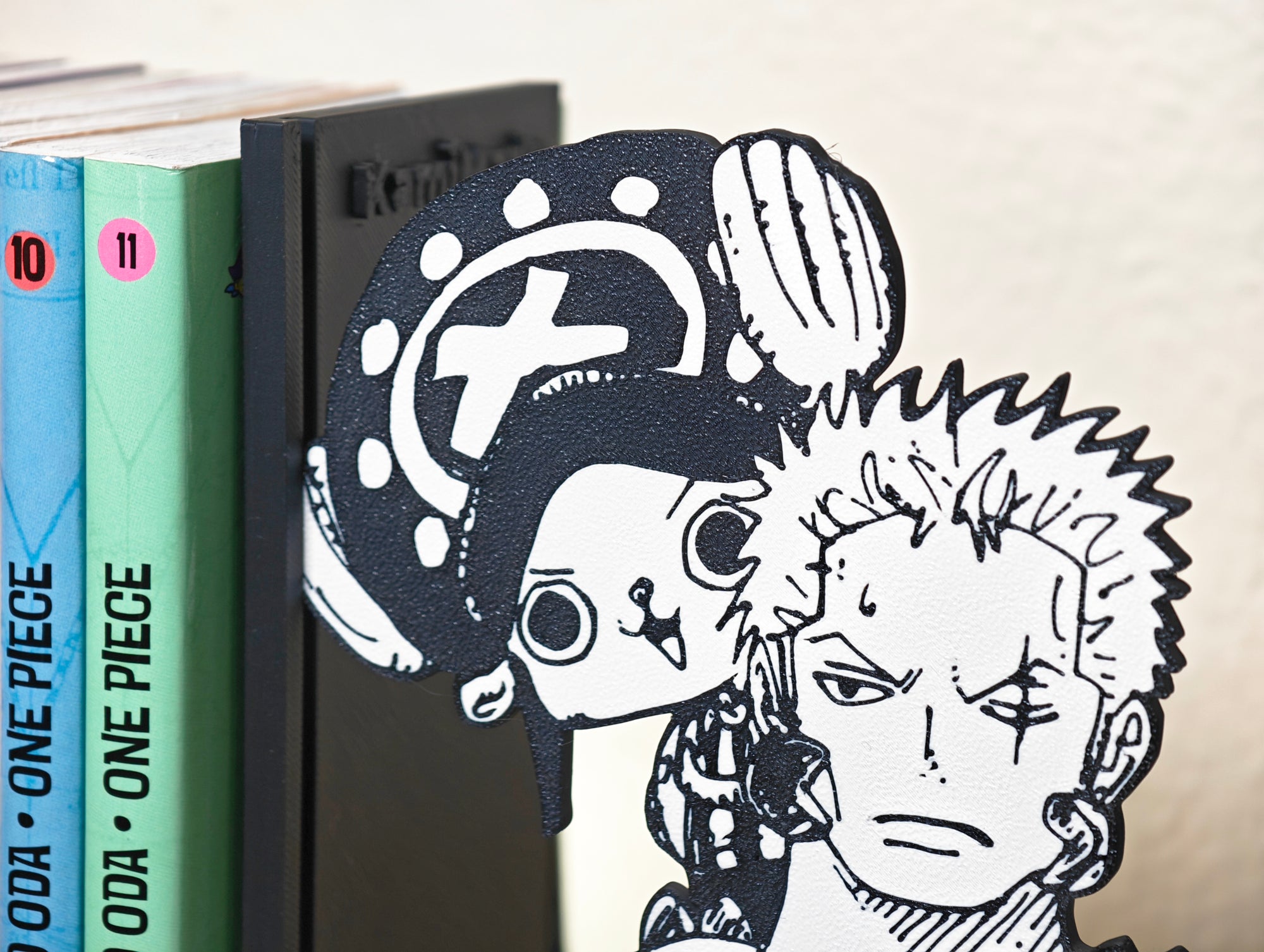 Sujetalibros de Chopper y Zoro