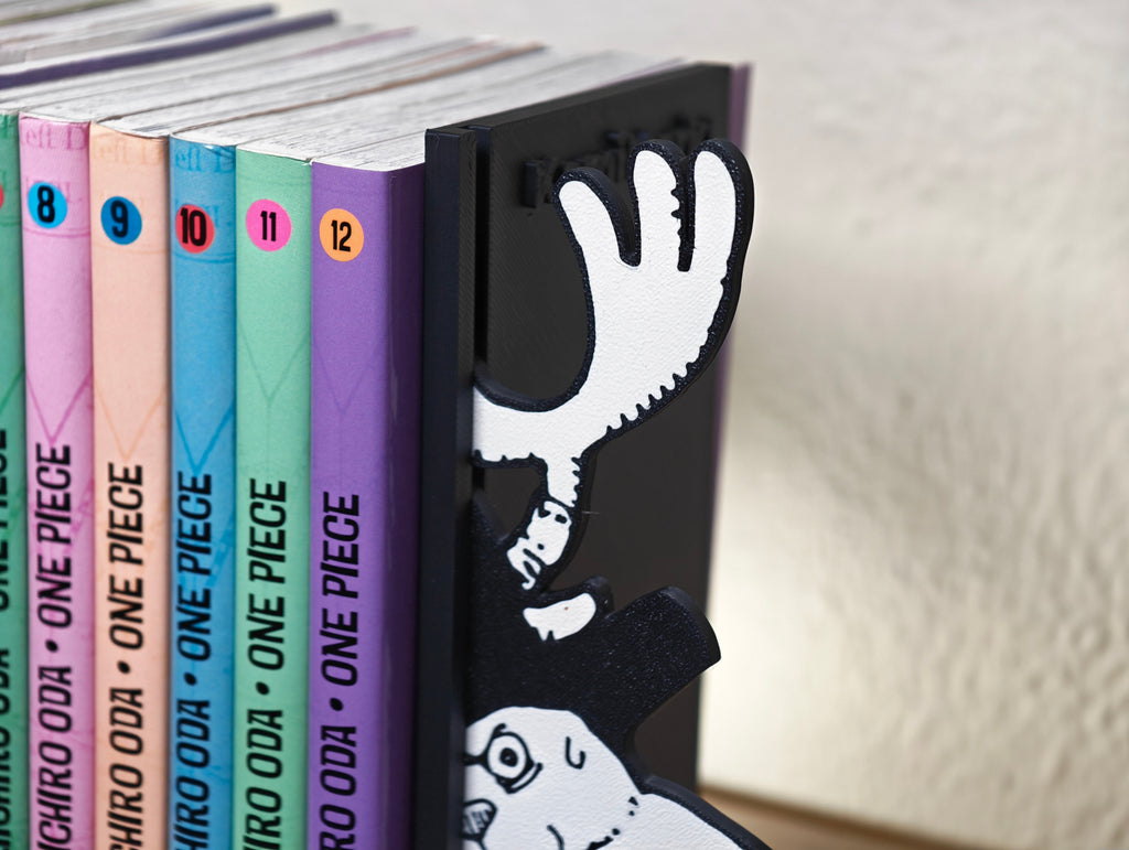 Sujetalibros de Chopper escondido