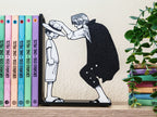 Sujetalibros de Luffy y Shanks