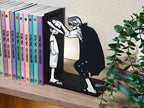 Sujetalibros de Luffy y Shanks