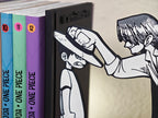 Sujetalibros de Luffy y Shanks