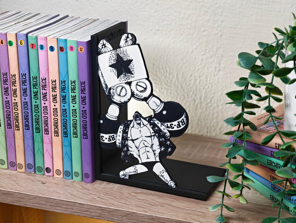 Sujetalibros de Franky: "SUPER!"