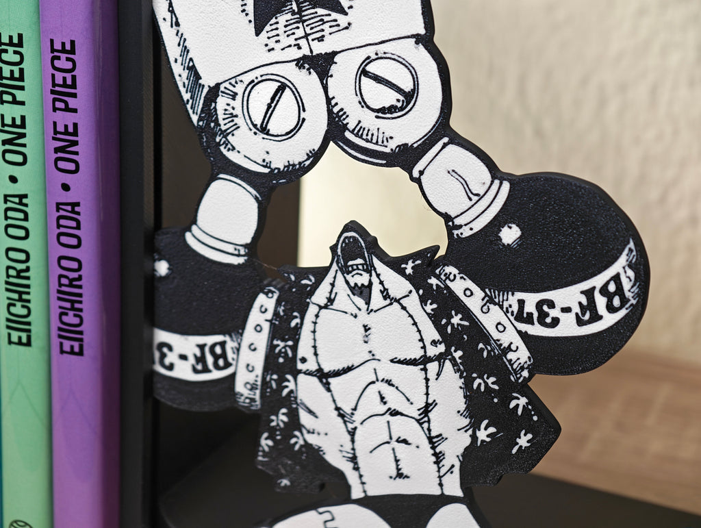 Sujetalibros de Franky: "SUPER!"