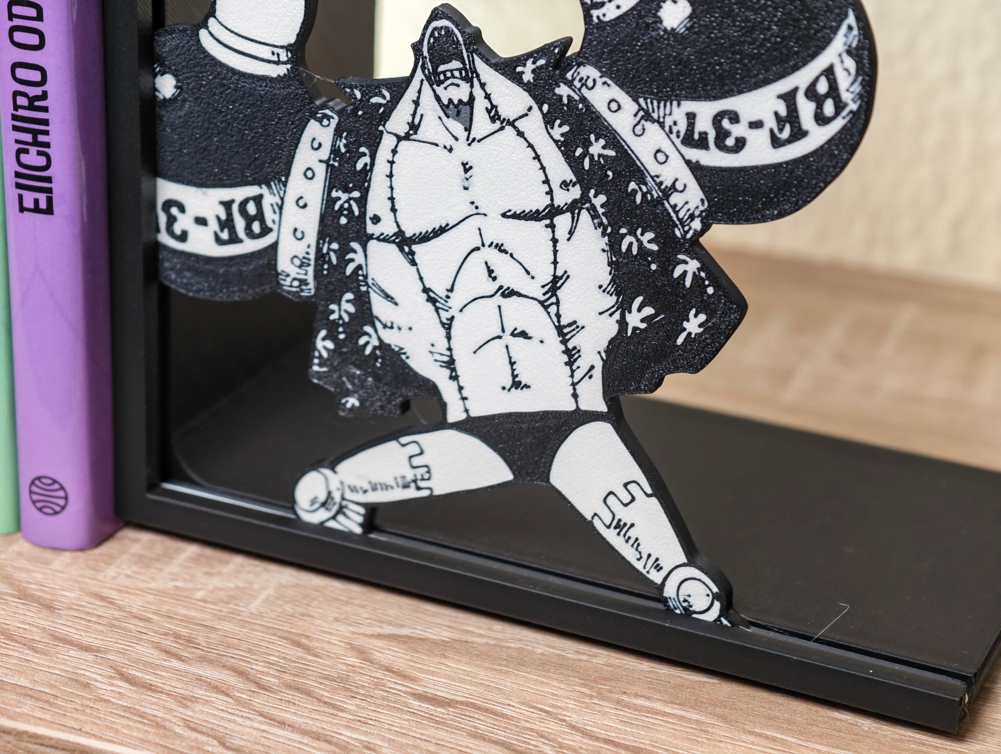 Sujetalibros de Franky: "SUPER!"