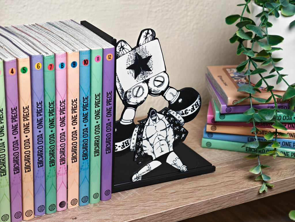 Sujetalibros de Franky: "SUPER!"