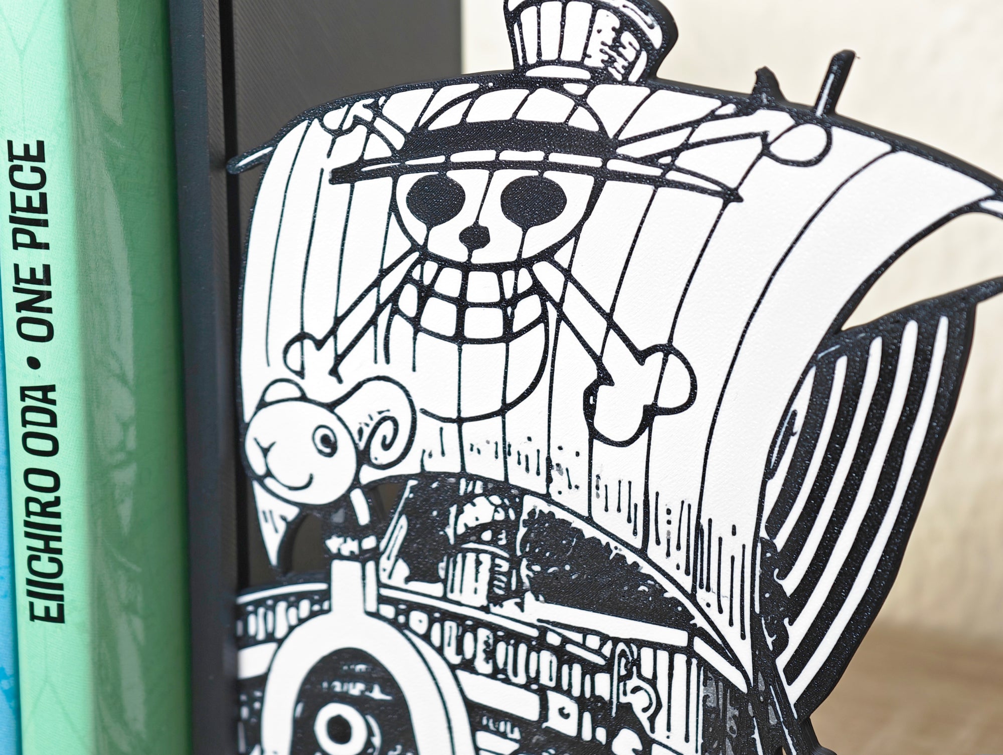 Sujetalibros del Going Merry