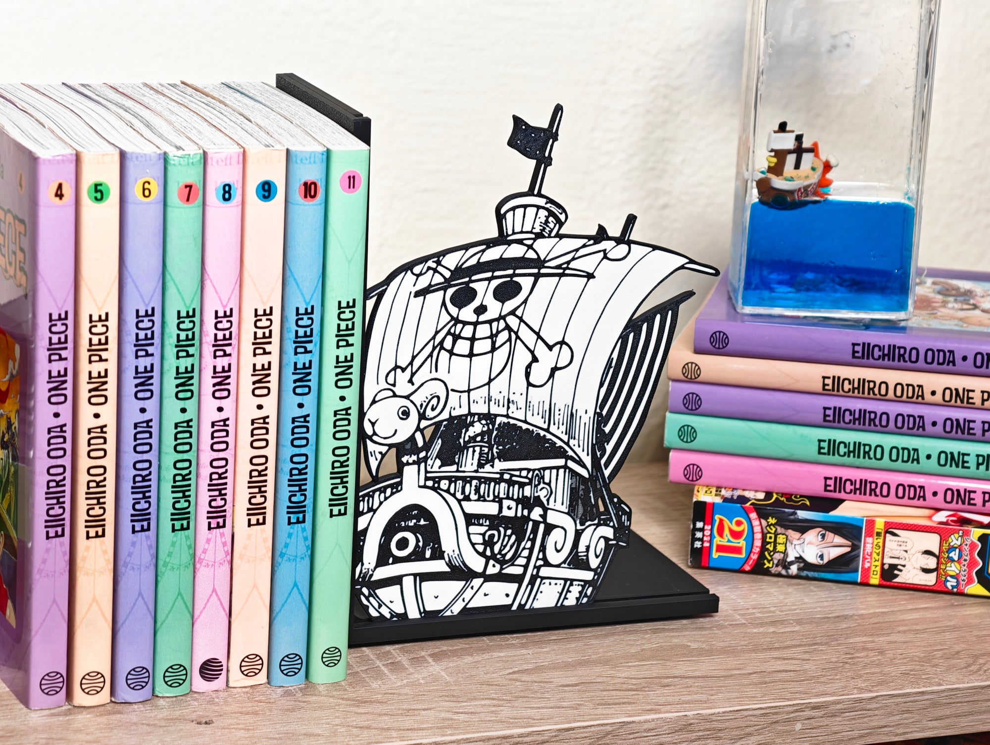 Sujetalibros del Going Merry