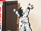 Sujetalibros de Goku haciendo la Genki-dama