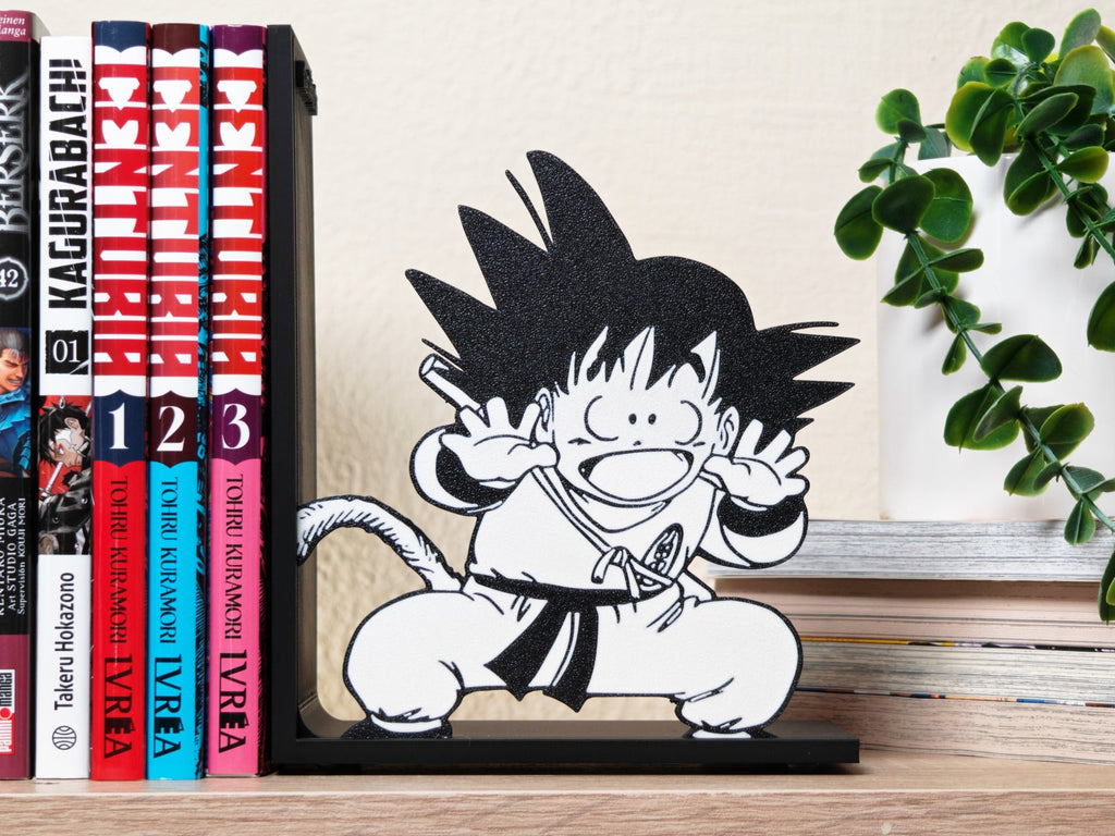 Sujetalibros de Son Goku de peque