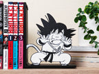 Sujetalibros de Son Goku de peque