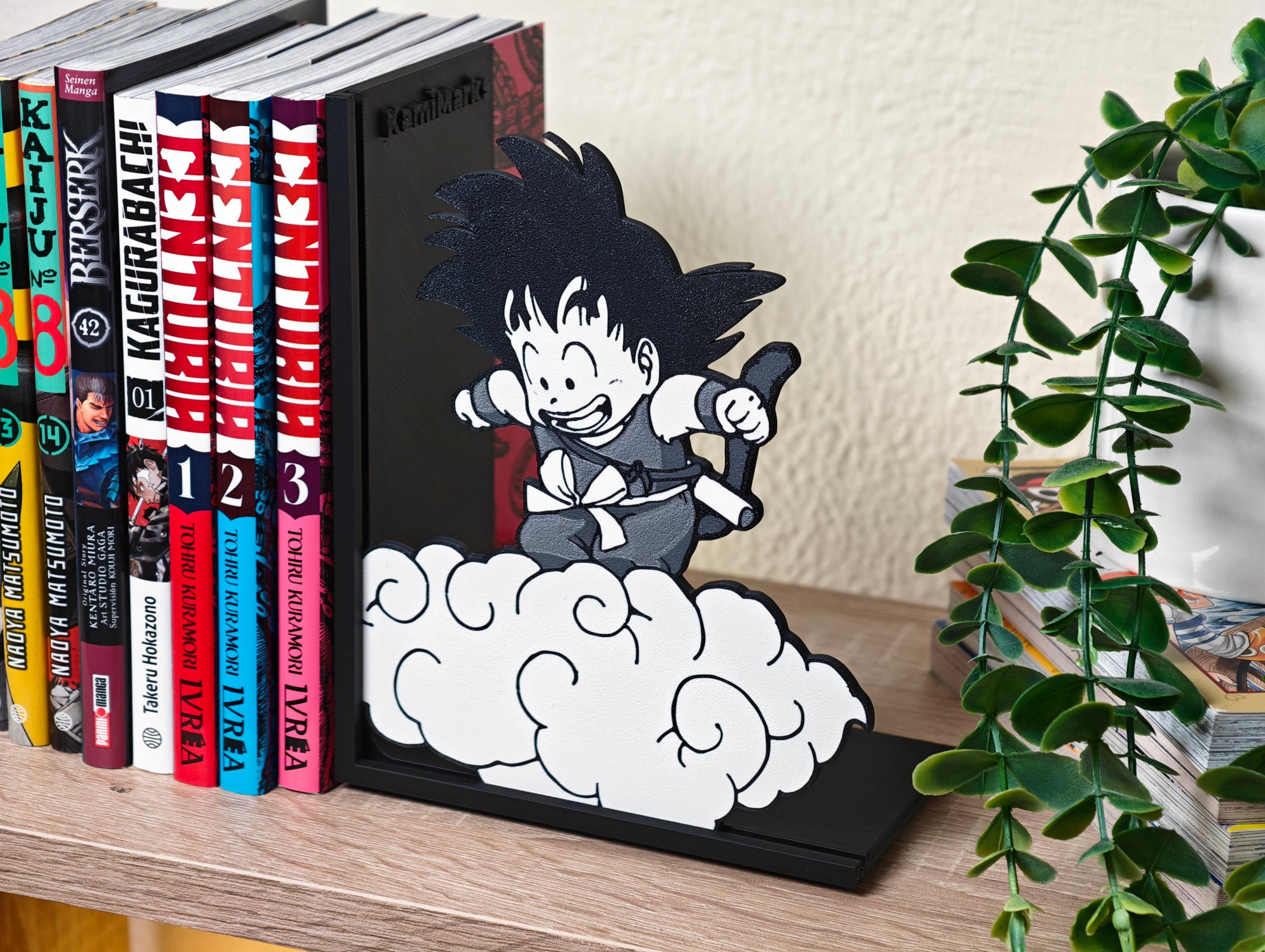Sujetalibros de Goku en la nube Kinto