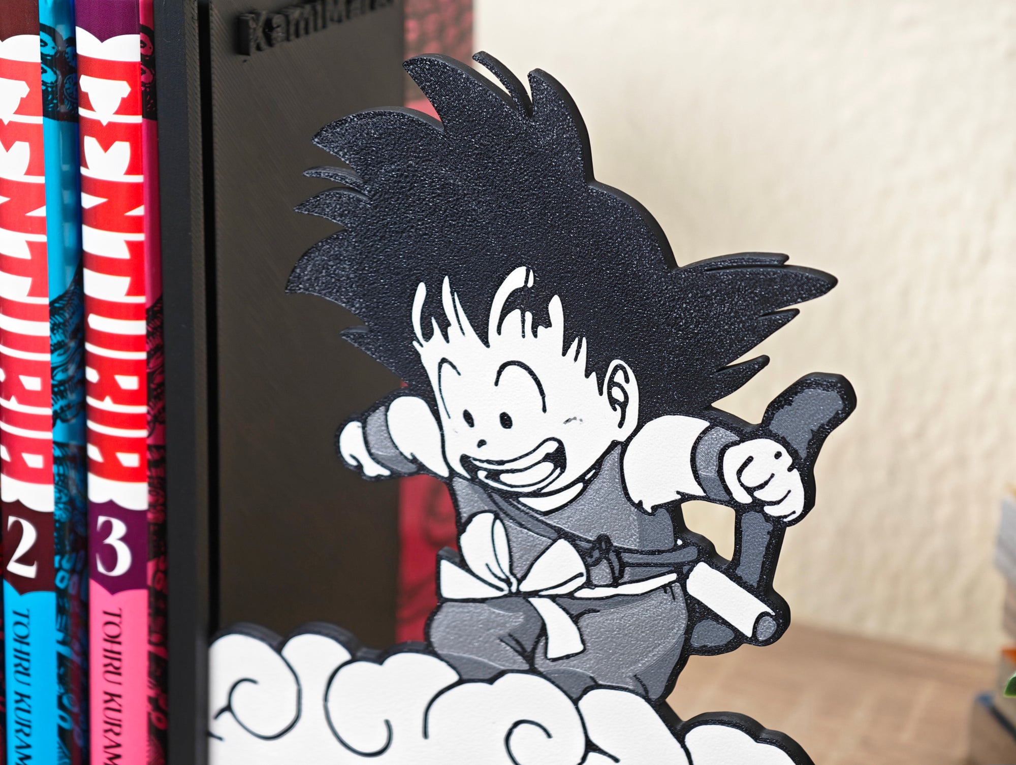 Sujetalibros de Goku en la nube Kinto