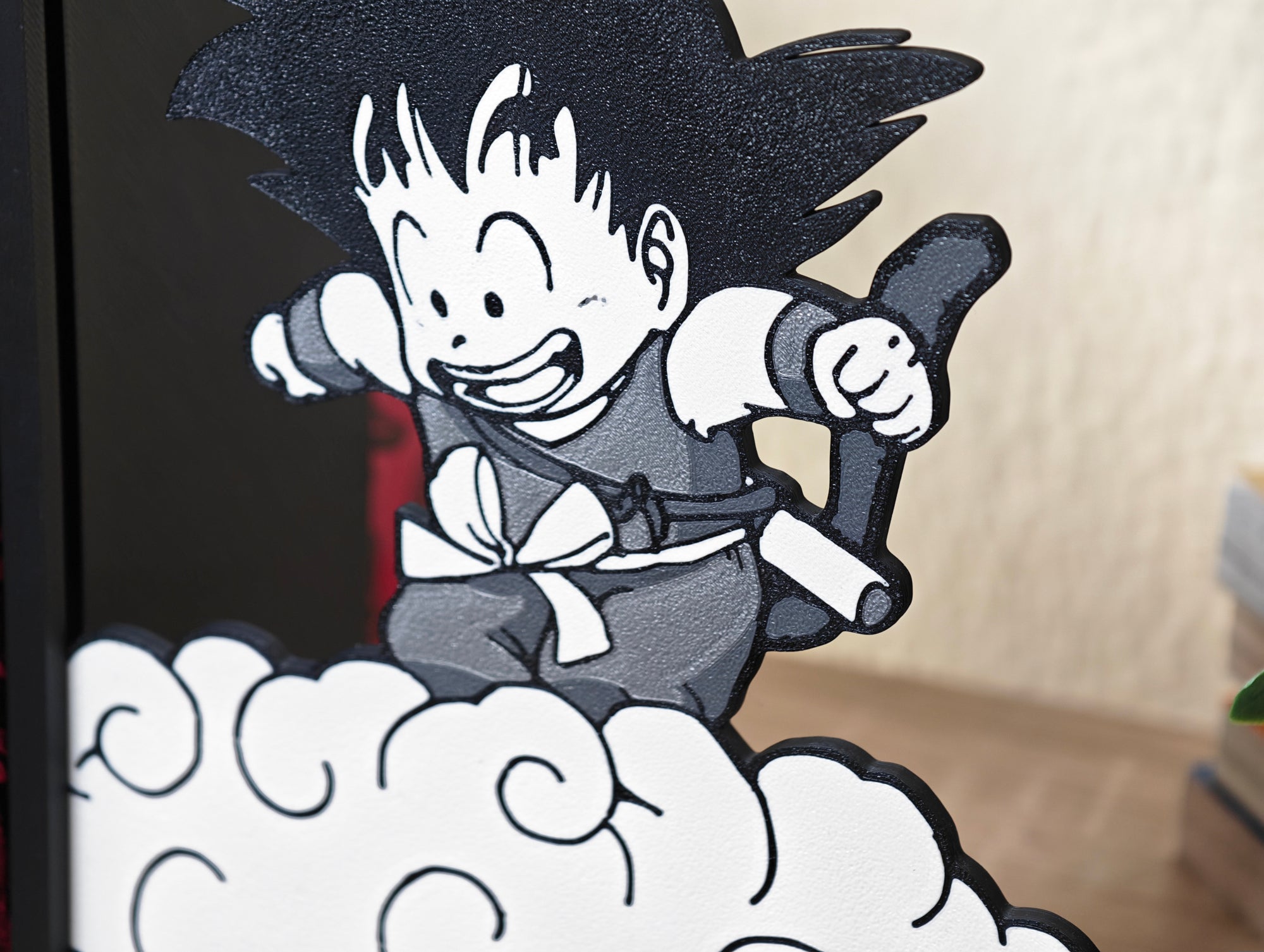 Sujetalibros de Goku en la nube Kinto