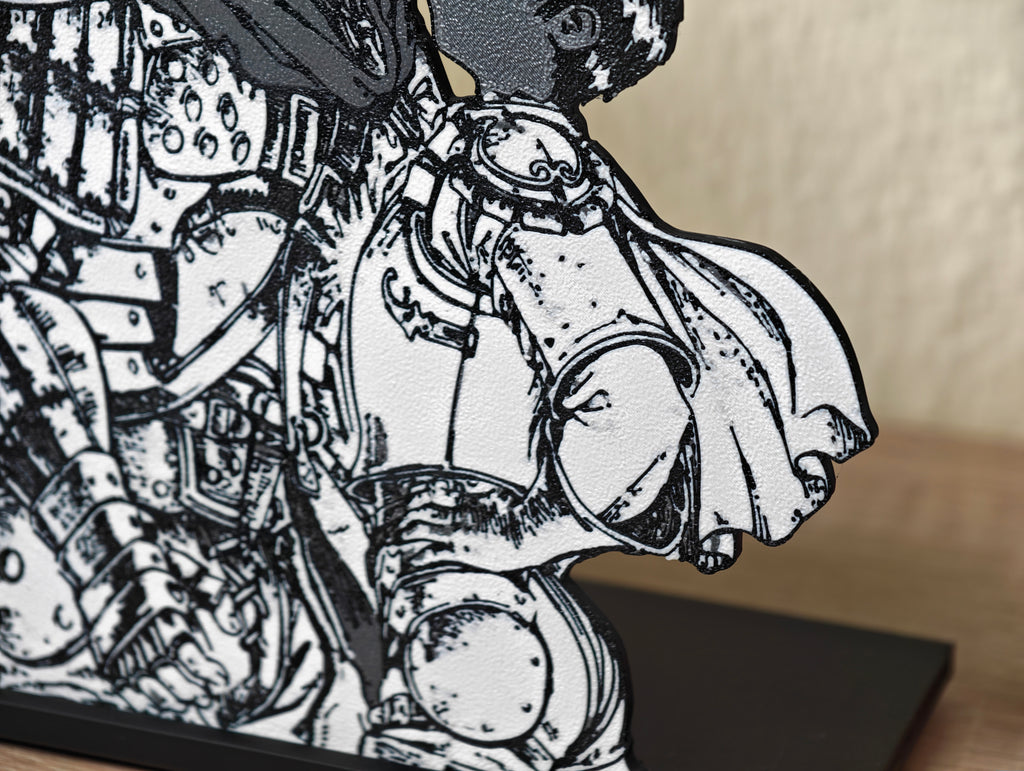 Sujetalibros de Guts y Casca