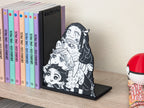 Sujetalibros de Tanjiro, Nezuko, Zenitsu e Inosuke