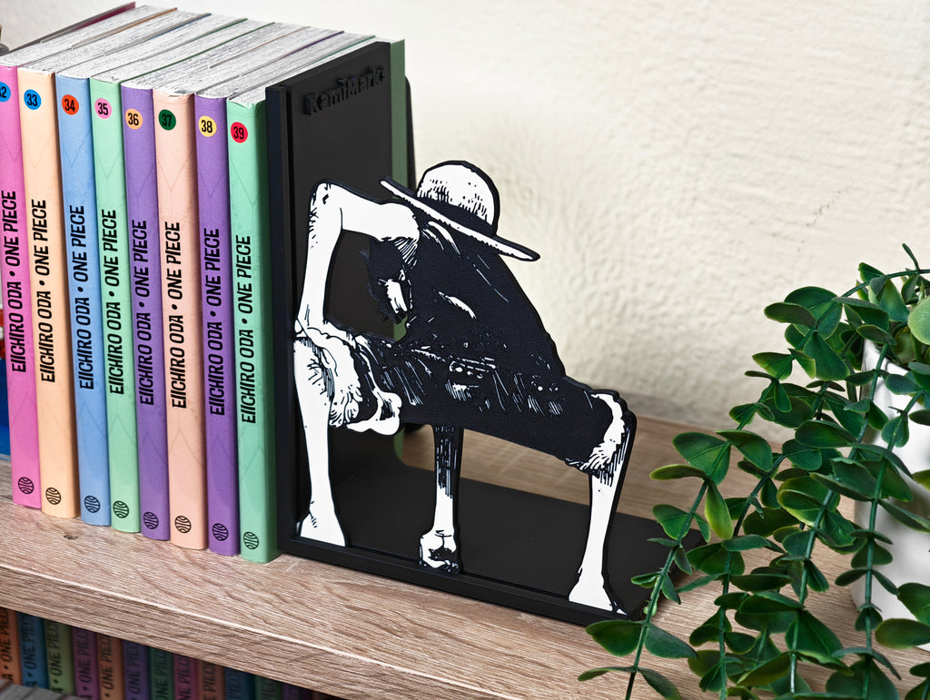 Sujetalibros de Luffy Gear 2