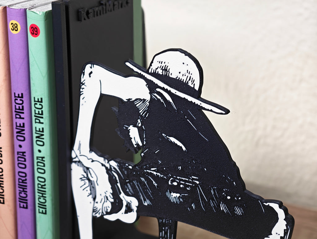Sujetalibros de Luffy Gear 2