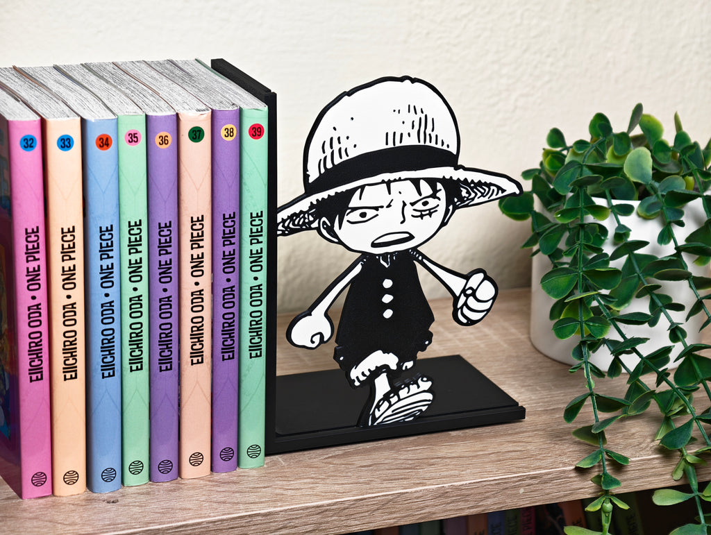 Sujetalibros de Luffy tras usar el Gear 3