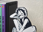 Sujetalibros de Luffy en el Merry